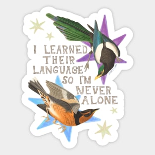 Language Sticker